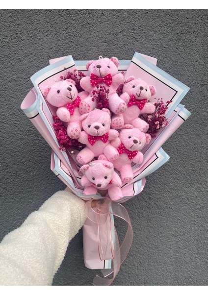 Pembe Ayıcık ve Çikolata Buketi, Romantik Sevgililer Günü Hediye Seti fiyatları