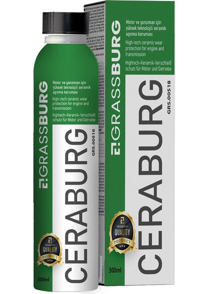 Seramik Bazlı Motor Koruyucu Katkı Ceraburg 300 ml