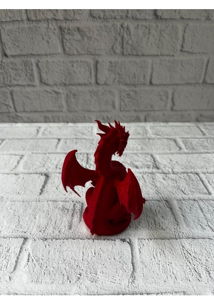 Kırmızı Ejderha Biblo 12 cm modelleri