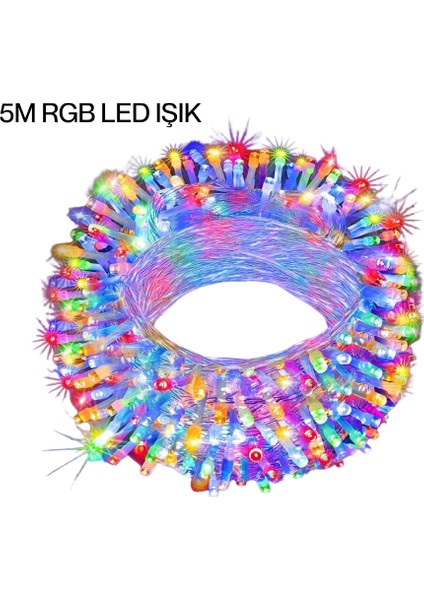 5m LED Işik Renkli̇