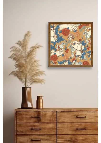 Güller Ahşap Çerçeveli Tablo fiyatları