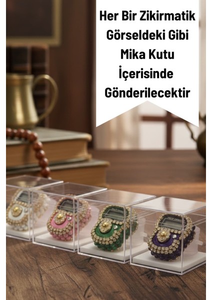 5'li Süslü Zikirmatik Seti, Hac ve Umre Için Şık Hediyelik fiyatları