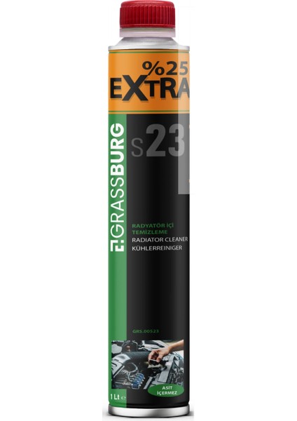 Radyatör Içi Temizleme 1 Lt