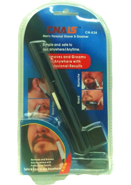 Cnals CN-638 Siyah Burun Yanak Kıl Makinası (5047)