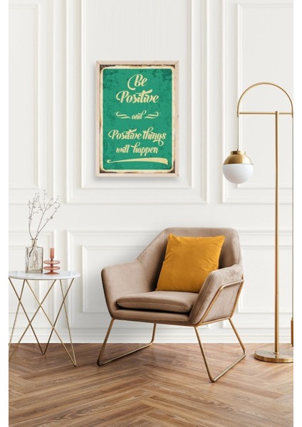 Motto Ahşap Çerçeveli Tablo fiyatları