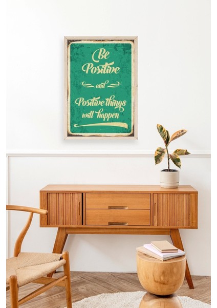 Motto Ahşap Çerçeveli Tablo modelleri