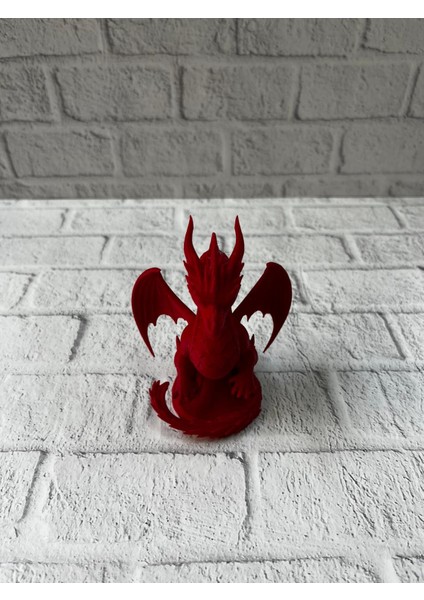 Kırmızı Ejderha Biblo 12 cm fırsatları