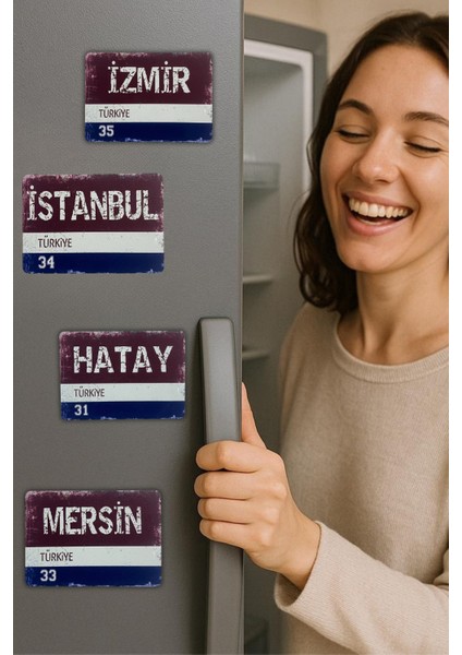 Diyarbakır Yazılı Retro Ahşap Magnet, Buzdolabı Süsü ve Hediyelik Altın Varak fiyatları