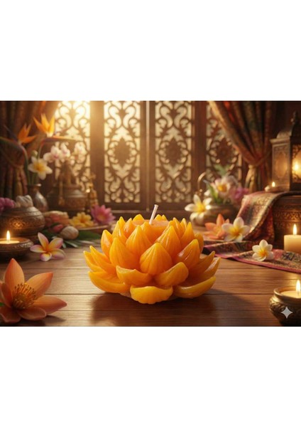 Lotus Çiçeği Bal Mumu