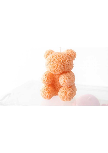 Güllü Ayıcık Soya Wax Mumu