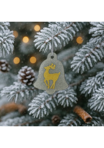 8.5 x 7 cm Reçine Yılbaşı Süsü – Geyik Figürlü Çam Ağacı Süsü – El Yapımı Noel Ornament – Dekoratif Yılbaşı Ağacı Aksesuarı fiyatları