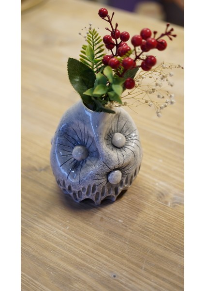 El Yapımı Ay Yüzeyi Dokulu Seramik Vazo – 20 cm Yükseklik, Özel Doku Efektli Modern Dekoratif Vazo fiyatları