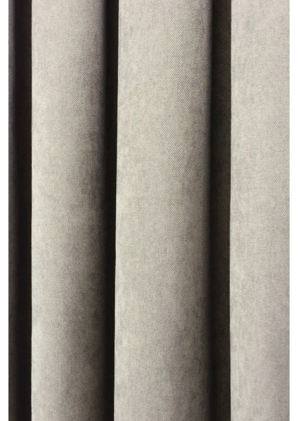 Ada Petek Fon Perde Açık Gri 1/3 Sık Pile 1.sınıf Kalite Tek Kanat fiyatları
