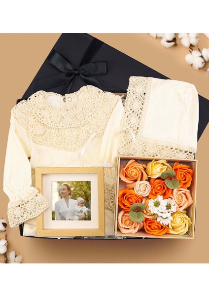 Yenidoğan Kız Bebek Için Zarif ve Sevimli Hediye Seti
