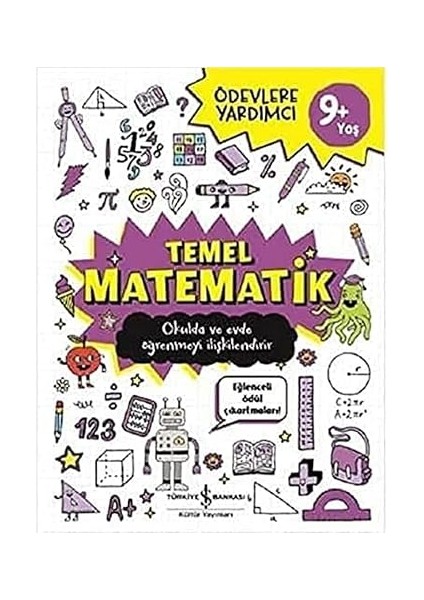 2-4 Yaş Etkinliklerle Boyama Kitabı 1 + Bay Leopar'ın Kitabevi + Temel Matematik (9+ Yaş): Ödevlere Yardımcı Set modelleri