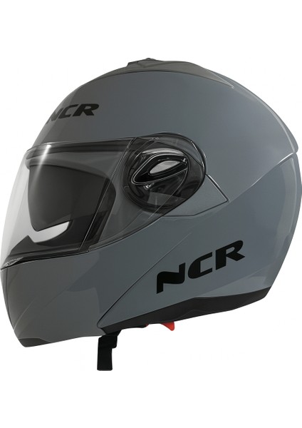 Ncr 158 Çene Açılır Gözlüklü Motosiklet Kaskı Nardo Gri modelleri