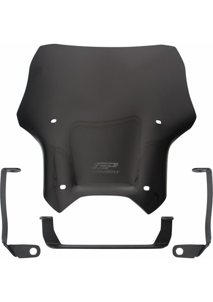 Cf Moto 250 Nk Spor Ön Cam Siyah 2023-2025 33 Cm.