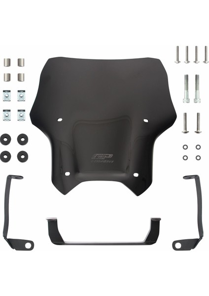 Cf Moto 250 Nk Spor Ön Cam Siyah 2023-2025 33 Cm. modelleri