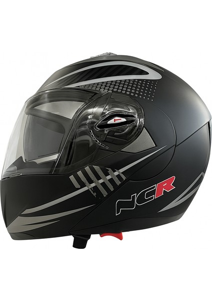 Ncr 158 Monster Çene Açılır Gözlüklü Motosiklet Kaskı