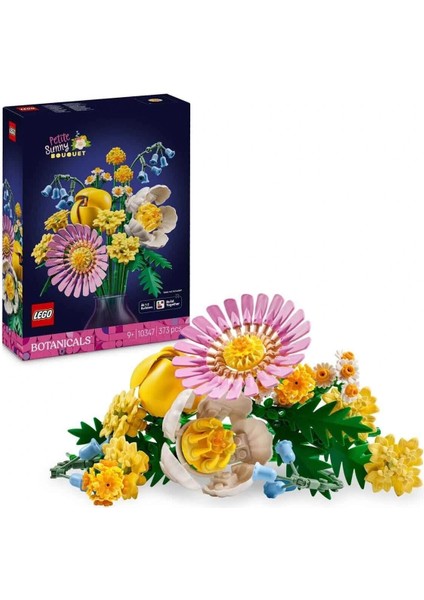 10347 LEGO Iconic Botanicals Pembe Çiçek Buketi 373 Parça +9 Yaş indirimleri