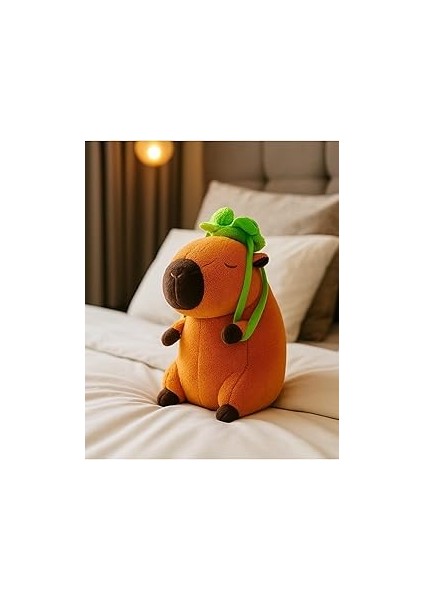 Lrs Store Süper Sevimli Kapibara Peluş Oyuncak Capybara Figür 25 cm Uyku-Oyun Arkadaşı