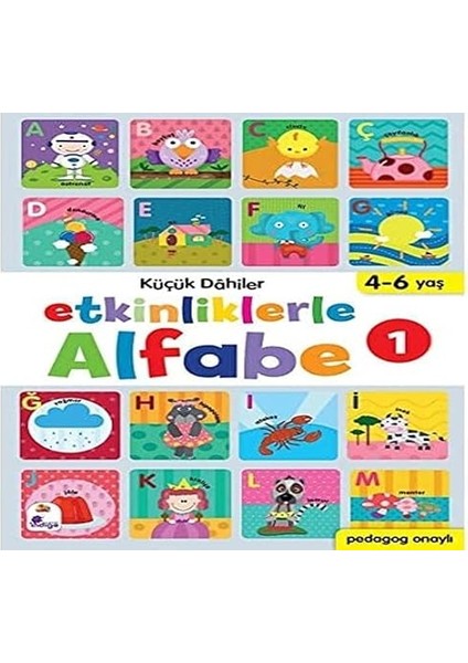 Küçük Dahiler Dikkat Geliştirme 1 (7+ Yaş): Pedagog Onaylı + 8 Kitap Set