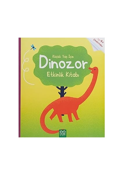 Küçük Yaş Için Dinozor Etkinlik Kitabı + Örnekli Boyama - Sebzeler (Kapak Değişebilir) + 8 Kitap Set