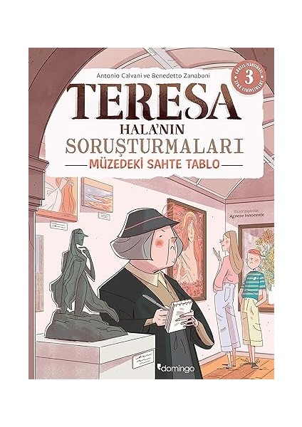 Görsel, Mantıksal ve Bilişsel Beceri Etkinlikleri (7-9 Yaş) - Teresa Hala’nın Soruşturmaları 3 (Çıkartmalı) + 3 Kitap Set