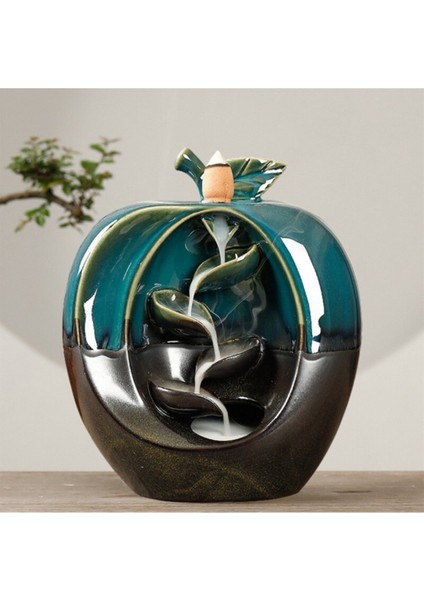 Elma Tasarımlı Şelale Geri Akışlı Tütsülük, Sıcak Atmosfer Yaratır