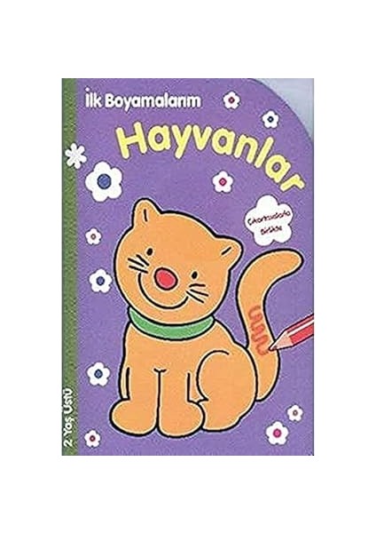 Ilk Boyamalarım Araçlar: (2 Yaş Üstü) + Küçük Dahiler Dikkat Geliştirme 1 (6+ Yaş): Pedagog Onaylı + 6 Kitap Set