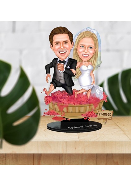 Özel Tasarımlı Kişiye Özel Karikatür Biblo, Eşsiz Hediye Seçeneği