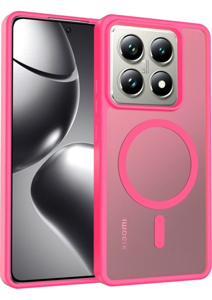 Xiaomi Mi 14&14T Pro Uyumlu Kılıf Kamera Korumalı Magsafe Kablosuz Şarj Özellikli Arka Yüzey Kapak fiyatları