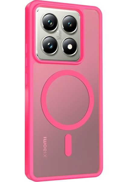 Xiaomi Mi 14&14T Pro Uyumlu Kılıf Kamera Korumalı Magsafe Kablosuz Şarj Özellikli Arka Yüzey Kapak modelleri