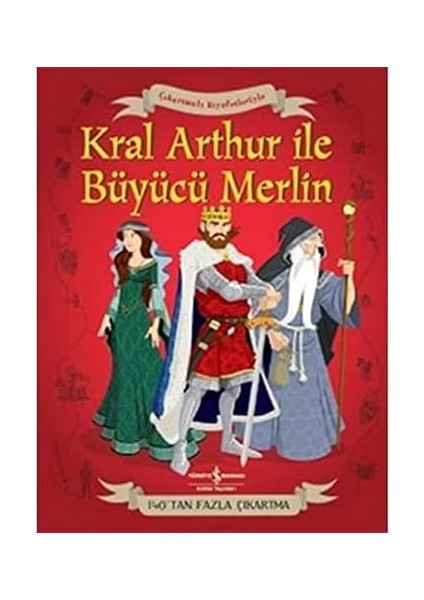 Kral Arthur ve Büyücü Merlin + Haydi Durma, Dinozoru Boya! (Kapak Değişebilir) + 5 Kitap Set