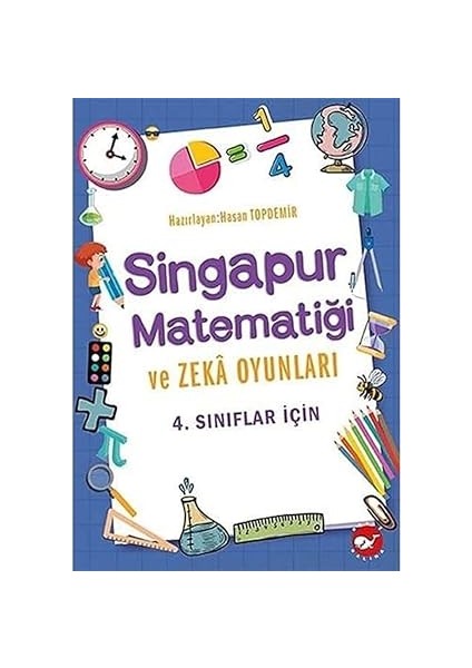 4. Sınıflar Için Singapur Matematiği ve Zeka Oyunları + Zekanı Geliştir - Dev Makineler Etkinlik + 14 Kitap Set