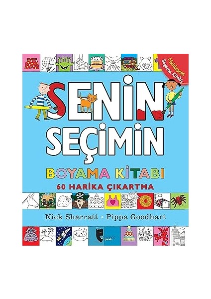 Çiz ve Boya - Akıllı Çocuk 4 + Işık Tut Keşfet Uzay - Fenerli Kitap (Ciltli) + 15 Kitap Set