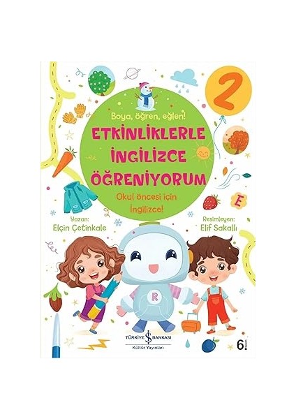 Etkinliklerle Ingilizce Öğreniyorum - 2 + Meraklı Çocuklar Için 100 Zeka Oyunu + 7 Kitap Set