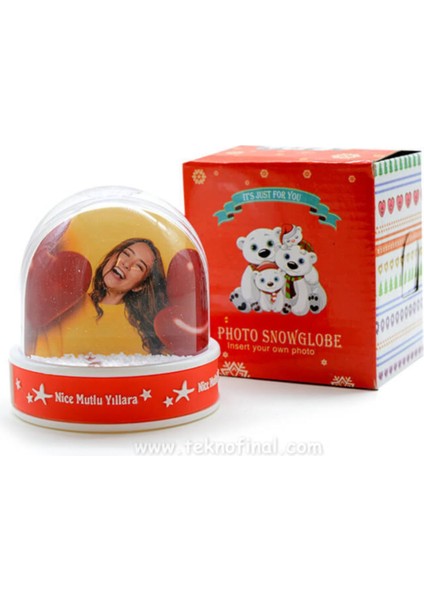 LED Işıklı "mutlu Yıllara" Kar Küresi ve Hediye Fotoğraf Çerçevesi fiyatları