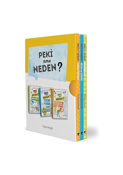 Küçük Dahiler Için Akıl Oyunları: Zihin Geliştiren 101 Zeka Oyunu + Peki Ama Neden Kutulu Set (3 Kitap) + 6 Kitap Set fiyatları