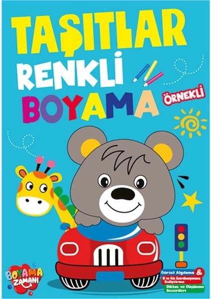 Renkli Boyama Taşıtlar