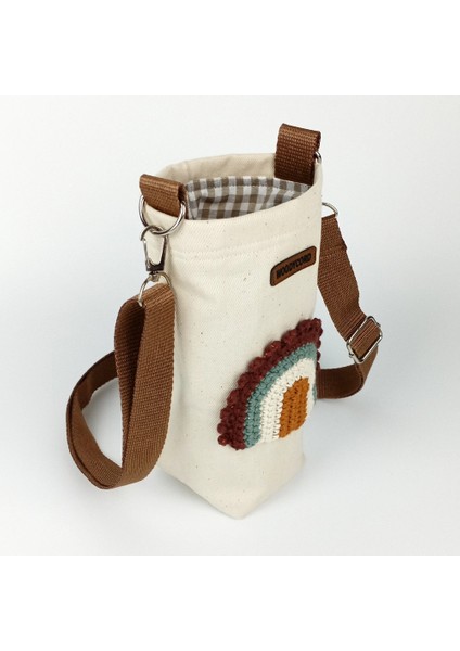 1 Litrelik Matara Termos Kılıfı El Örgüsü Gökkuşağı indirimleri