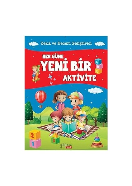 Her Güne Yeni Bir Aktivite - Zeka ve Beceri Geliştirici + 30 Kitap Set