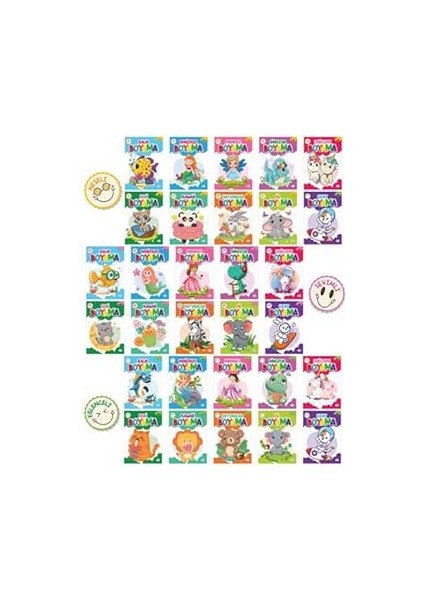 Ilk Oyun Hamuru Kitabım - Sayılar + Müfettiş Numeroni Seti (3 Kitap) + Taşıtlar – Nokta Birleştirme + 35 Kitap Set