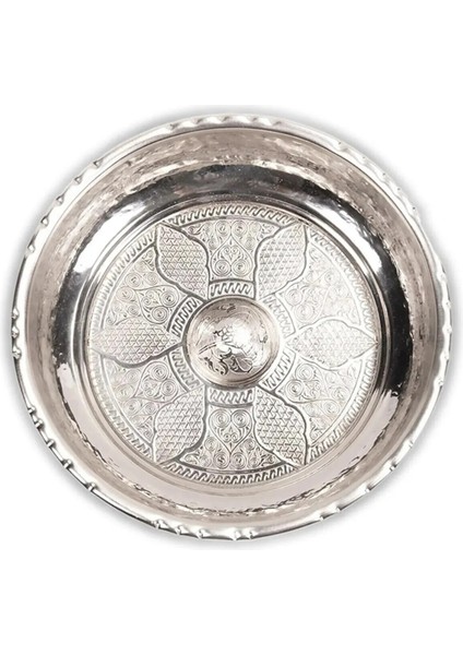 Işlemeli Çelik Hamam Tası 20 Cm, Şık ve Dayanıklı Tasarım fiyatları