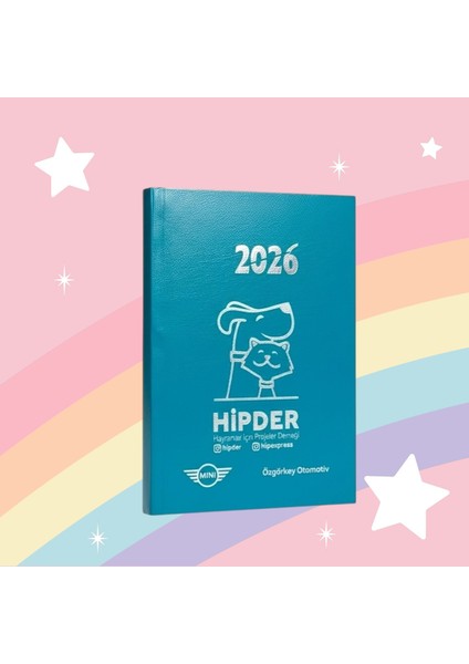 2026 Turkuaz Ajanda *Orta Boy