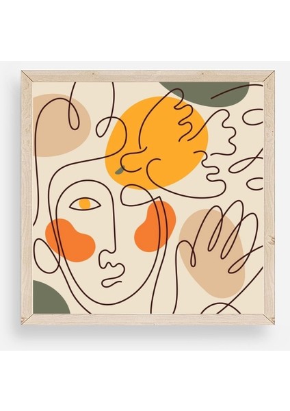 Ahşap Çerçeveli Tablo