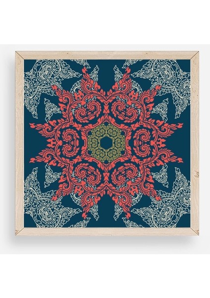 Motif Ahşap Çerçeveli Tablo