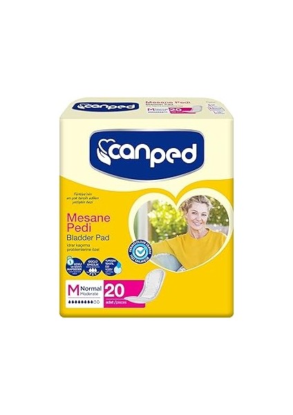 Canped Mesane Pedi Avantaj Paketi Orta Boy Normal 20LI