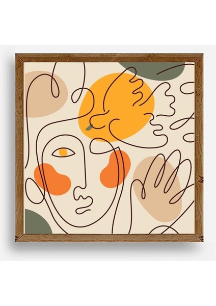 Ahşap Çerçeveli Tablo