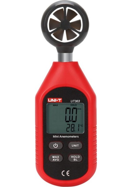 Mini Dijital Rüzgar Ölçer Anemometre, Hız ve Rüzgar Verisi Ölçüm Cihazı